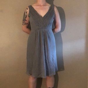J Crew Outlet Gray Formal Dress size 10